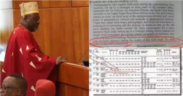 Despite VC’s Confirmation, New Documents Reveal Dino Melaye Never Graduated As Claimed